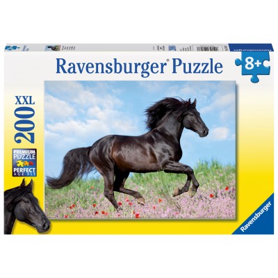 Puzzle Ravensburger-12803 Black Horse