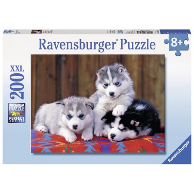Puzzle Ravensburger-12823 XXL Pieces - Huskies
