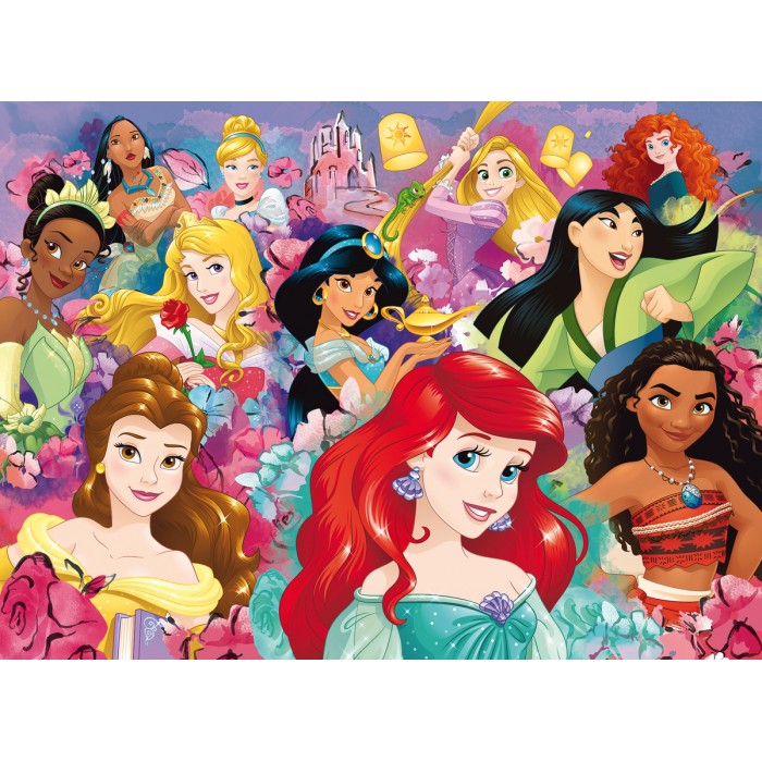 Puzzle  Ravensburger-12873 XXL Pieces - Disney Princess