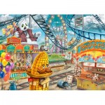  Ravensburger-12936 Escape Puzzle Kids - The Amusement Park