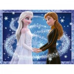 Puzzle  Ravensburger-12952 Star Line - Frozen 2