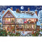 Puzzle  Ravensburger-12996 XXL Pieces - Christmas at Home