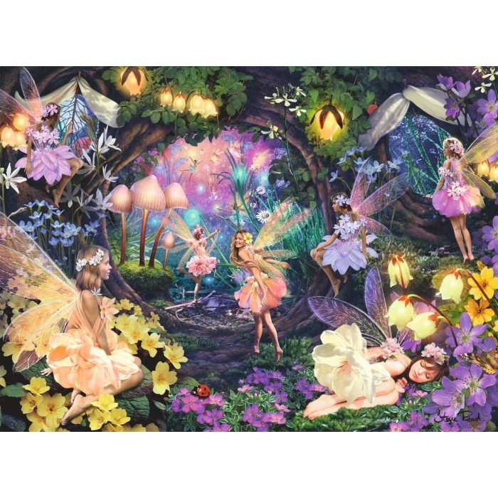 XXL Pieces - Color Star - Luminous Forest Fairies