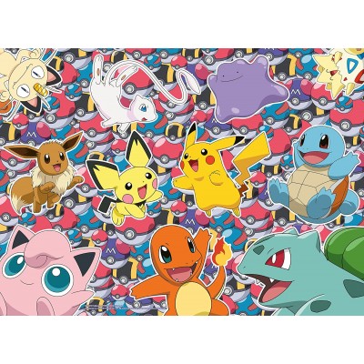 Puzzle Ravensburger-13338 XXL Pieces - Pokemon