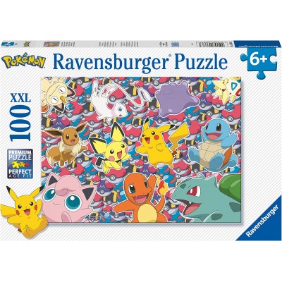 Puzzle Ravensburger-13338 XXL Pieces - Pokemon