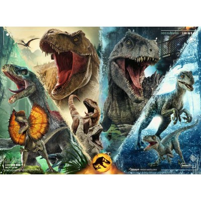 Puzzle Ravensburger-13341 XXL Pieces - Dino Jurassic World