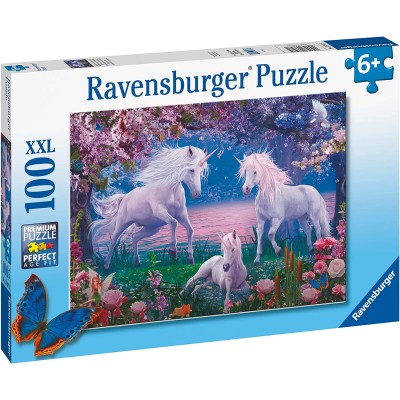 Puzzle Ravensburger-13347 XXL Pieces - Unicorns