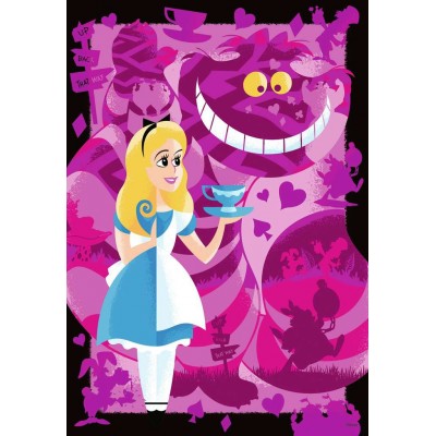 Puzzle Disney 100th Anniversary Alice In Wonderland Ravensburger-13374 ...