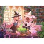 Puzzle  Ravensburger-13415 XXL Pieces - Enchanted Library