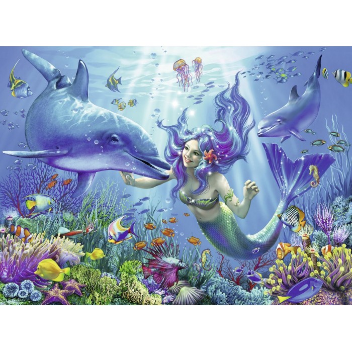 Puzzle  Ravensburger-13678 Star Line - Underwater Paradise