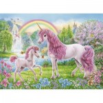 Puzzle  Ravensburger-13698 Coloring Booklet - Magical Unicorns