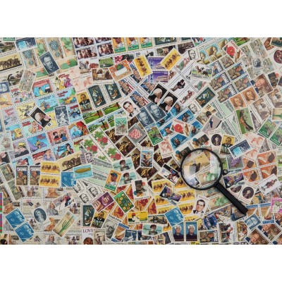 Puzzle Ravensburger-14805 Postage Stamps