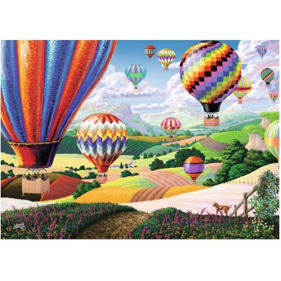 Puzzle Ravensburger-14871 XXL Pieces - Brilliant Balloons