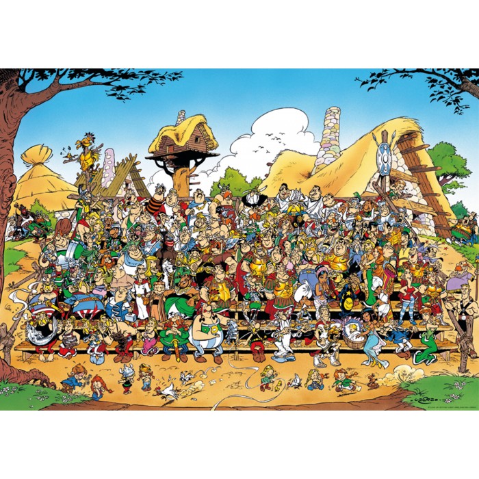 Jigsaw Puzzle - 1000 Pieces - Asterix and Obelix : Family Picture
