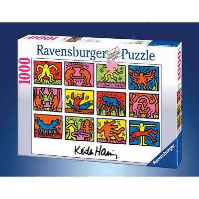 Ravensburger-15615 Jigsaw Puzzle - 1000 Pieces - Keith Haring : Retrospective