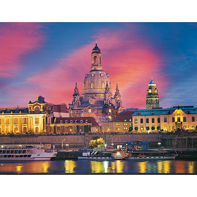 Ravensburger-15836 Jigsaw Puzzle - 1000 Pieces - The Church of Dresde, Germany