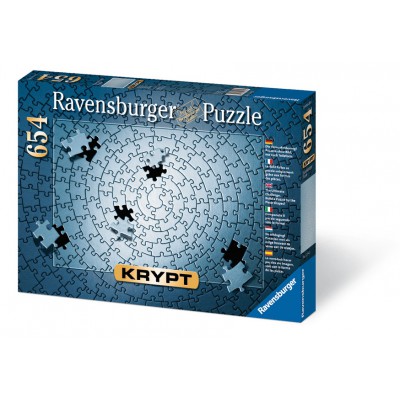 Ravensburger-15964 Jigsaw Puzzle 654 Pieces - Silver Krypt