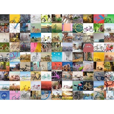 Puzzle Ravensburger-16007 99 Bikes and More ...