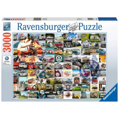 Puzzle Ravensburger-16018 99 VW Campervan Moments