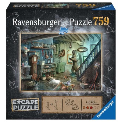 Ravensburger-16435 Escape Puzzle - The Cave of Terror