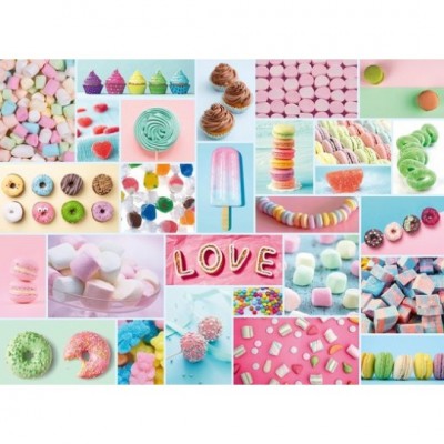 Puzzle Ravensburger-16592 Sweets
