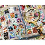 Puzzle  Ravensburger-16706 Disney - My Favorite Stamps