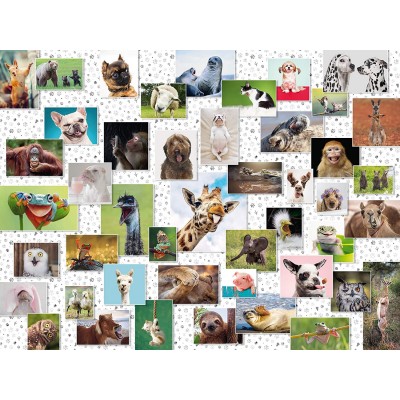 Puzzle Ravensburger-16711 Funny Animals Collage
