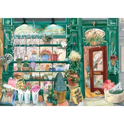 Puzzle Ravensburger-16785 XXL Pieces - The Flower Shop