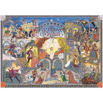 Puzzle Ravensburger-16808 Romeo and Juliet