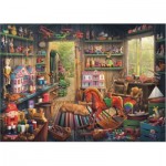 Puzzle  Ravensburger-17084 Nostalgic Toys