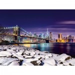 Puzzle  Ravensburger-17108 New York in Winter