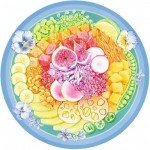 Puzzle  Ravensburger-17351 XXL Pieces - Circle of Colors - Poke bowl