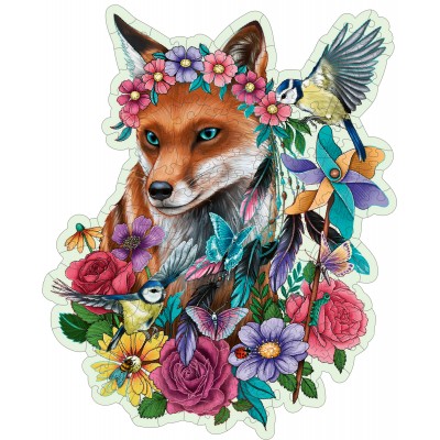 Ravensburger-17512 Wooden Puzzle - Fox