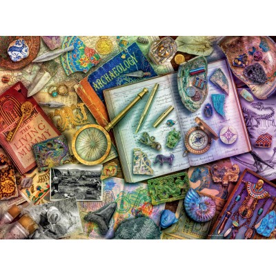 Puzzle Ravensburger-17520 Archaeologist's Office