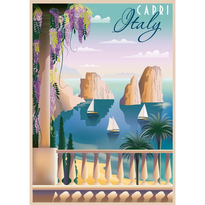 Capri Postcard
