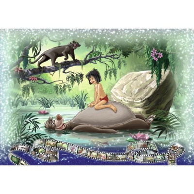 Puzzle Ravensburger-17826 Unforgettable Moments Disney