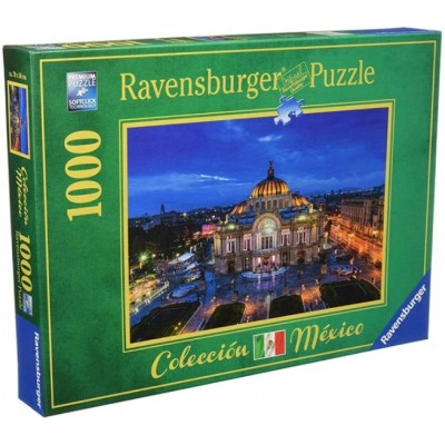 Puzzle Ravensburger-19842 Palace of Fine Arts, Mexico