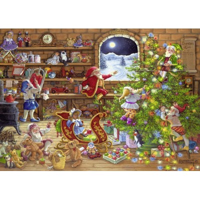 Puzzle Ravensburger-19882 Countdown to Christmas