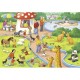 2 Jigsaw Puzzles - A Day in the Zoo