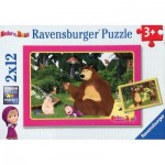   2 Jigsaw Puzzles - Masha and The Bear