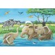 2 Puzzles - Baby Animals from All Over the World