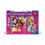   3 Puzzles - Girl Power - Disney Princess