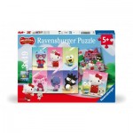   3 Puzzles - Hello Kitty