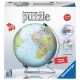 3D Jigsaw Puzzle - Globe in German Language