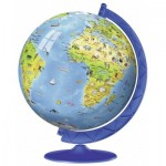   3D Jigsaw Puzzle - World Globe in English