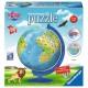 3D Jigsaw Puzzle - World Map in Italian