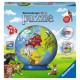 3D Puzzle-Ball - World map for children