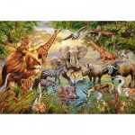 Puzzle   Animals at the Waterhole