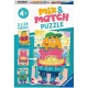 Mix and Match Puzzles - Monsters