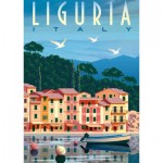 Puzzle   Postcard Liguria